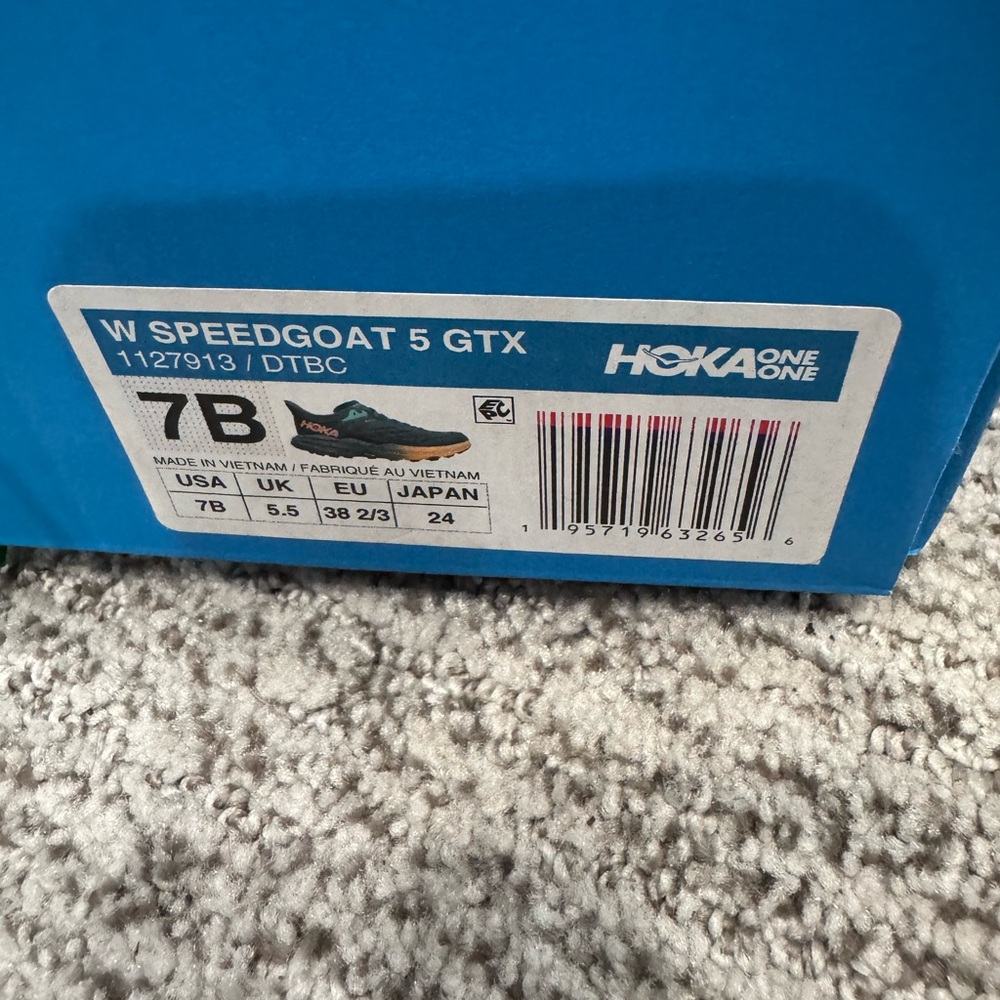 Hoka One One Speedgoat 5 GTX in Blue